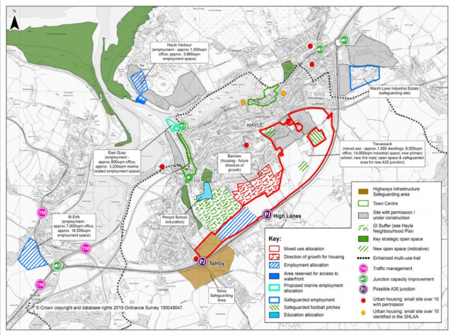 Figure 1 : Site Allocations Development Plan Document extract